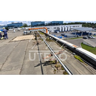 Ремонт старой рулонной кровли в Зеленограде-0