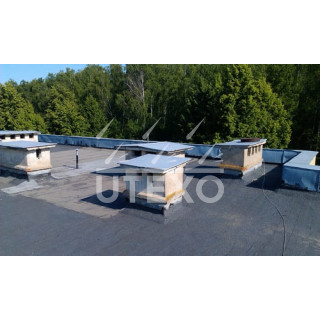 Ремонт рулонной кровли административного здания в Коломне, пос. Непецино -1