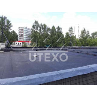 Ремонт рулонной кровли магазина в Москве на ул. Плещеева-0