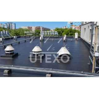 Ремонт рулонной кровли здания в Раменском на ул. Гурьева-2